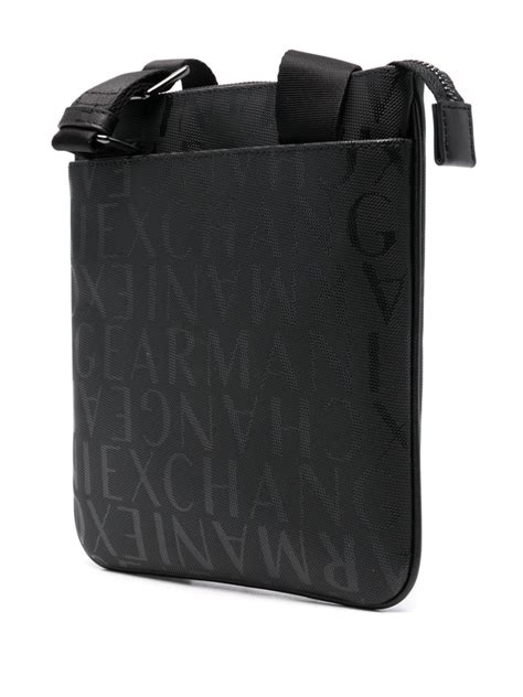 armani jeans messenger bag replica|armani exchange logo.